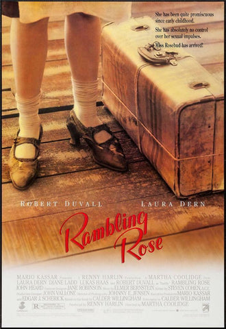 RAMBLING ROSE 27"X41" Original Movie Poster One Sheet Rare Laura Dern Rolled 1991