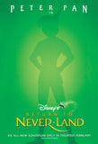 RETURN TO NEVERLAND 27"x40" D/S Original Movie Poster One Sheet 2002 Peter Pan Disney