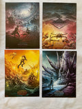 STAR WARS The Rise of Skywalker Original Movie Poster Set of 4 IMAX Set AMC MINT