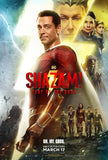 SHAZAM! FURY OF THE GODS - 11.5"x17" Original Promo Movie Poster 2023 Zachary Levi DC