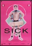 SICK LIFE & DEATH BOB FLANAGAN SUPERMASOCHIST - 27"x40" Original Movie Poster  One Sheet 1997