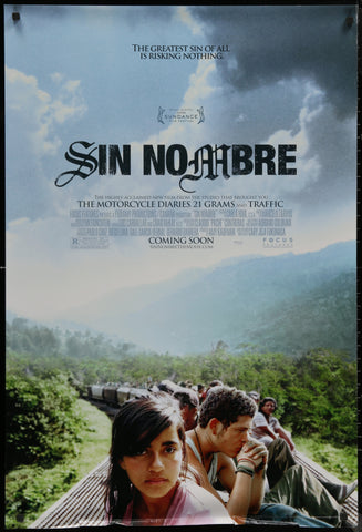 SIN NOMBRE - 27"x40" D/S Original Movie Poster One Sheet 2009 Cary Fukunaga