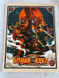 SNAKE EYES 12"X16" Original Promo Movie Poster G.I. Joe Origins Limited Edition 2021 B