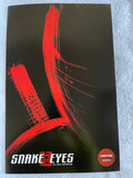 SNAKE EYES 11"X17" Original Promo Movie Poster G.I. Joe Origins Limited Edition 2021