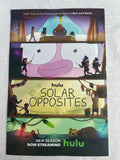 SOLAR OPPOSITES - 12"x18" Original Promo TV Poster SDCC 2022 MINT Hulu