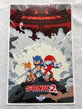 SONIC THE HEDGEHOG 2 - 11"X17" Original Promo Movie Poster Limited Edition 2022