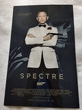 SPECTRE - 11"x17" Original Promo Movie Poster 2015 James Bond 007 Daniel Craig MINT
