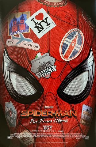 SPIDER-MAN: FAR FROM HOME - 27"x40" Original Movie Poster One Sheet 2019 Marvel