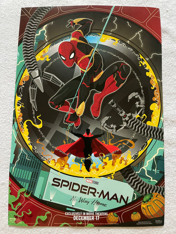 SPIDER-MAN NO WAY HOME 11.5"x17" Original Promo Movie Poster 2021 Marvel Tom Holland MINT