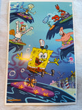 SPONGEBOB SQUAREPANTS - 11"x17" Original Promo Movie Poster SDCC 2018 MINT Rare