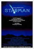 STARMAN - 27x41 Original Movie Poster One Sheet 1984 ROLLED Jeff Bridges