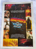 STAR TREK: THE WRATH OF KHAN - 17"X24" Original Promo Movie Poster Rolled 1982 Rare