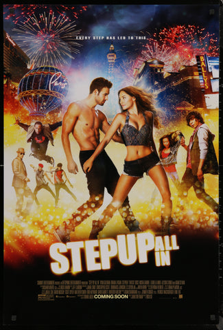 STEP UP ALL IN - 27"x40" D/S Original Movie Poster One Sheet Dancing 2014 Ryan Guzman