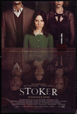 STOKER - 27"x40" D/S Original Movie Poster One Sheet 2013 Nicole Kidman Rare
