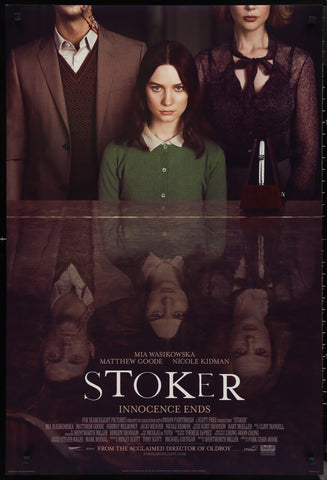 STOKER - 27"x40" D/S Original Movie Poster One Sheet 2013 Nicole Kidman Rare