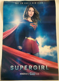 SUPERGIRL - 12"x18" Original Promo TV Poster 2017 Melissa Benoist Rare CW MINT
