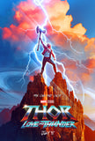 THOR LOVE AND THUNDER - 27"x40" D/S Original Movie Poster One Sheet 2022 Marvel