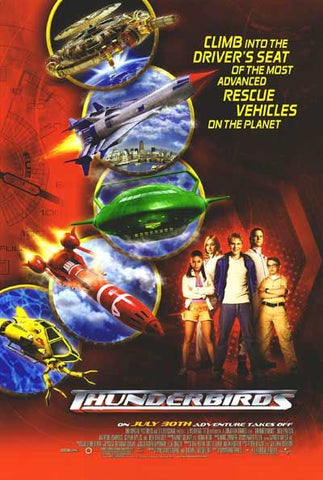 THE THUNDERBIRDS - 11"X17" Original Promo Movie Poster MINT Bill Paxton 2004