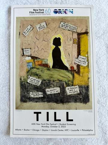 TILL - 11"X17" Original Movie Poster MINT 2022 New York Film Festival Emmett Limited Edition