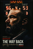 THE WAY BACK - 27"x40" D/S Original Movie Poster One Sheet 2020 Ben Affleck