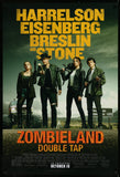 ZOMBIELAND DOUBLE TAP - 27"x40" D/S Original Movie Poster One Sheet 2019 Woody Harrelson